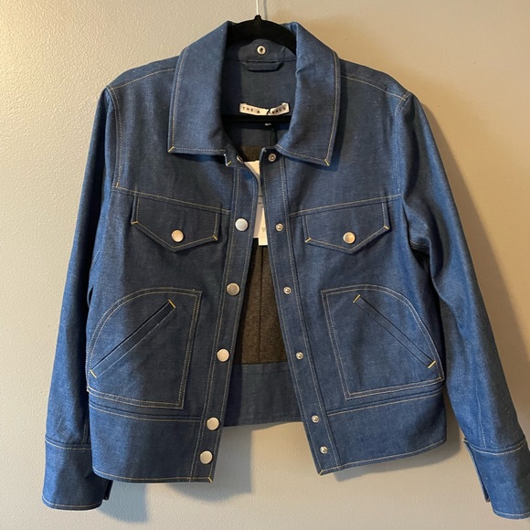 the arrivals Jackets & Blazers - The Arrivals Denim Jacket - Indigo M